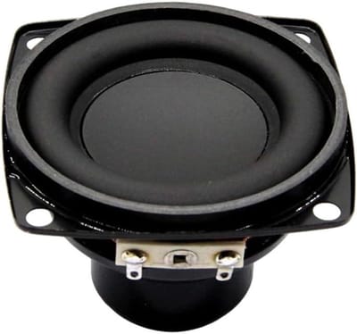 Subwoofer Luidspreker - Miniatuur Speaker - Muziek Luisteren - Full Range Geluid - 70mm - Zwart