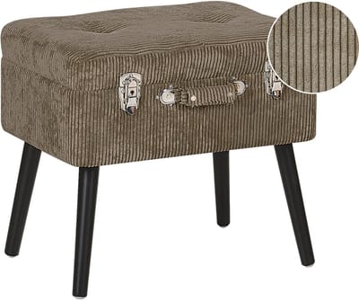 MALLARD - Hocker - Lichtbruin - Corduroy