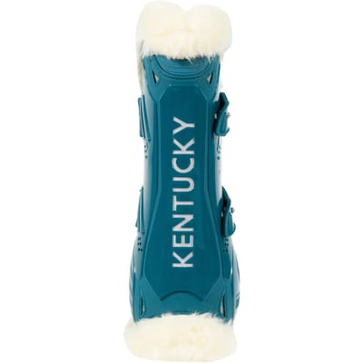 Kentucky Horsewear - Beenbeschermer Emerald - Vegan Sheepskin - Tendon Boots Bamboo Elastic - Maat M