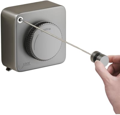 VELTRR® Waslijn Uittrekbaar - Wanddroogrek - Wasdraad