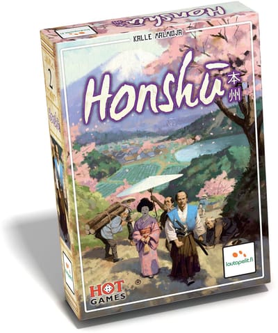 HOT Games Honshu - Strategisch kaartspel voor 12 rondes - Scoor punten