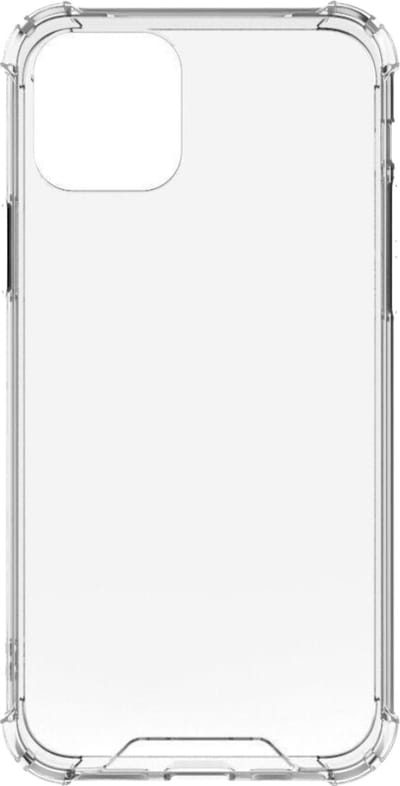 Hidzo telefoonhoesje - Transparant - Siliconen - shock proof hoesje backcover - IPhone 11