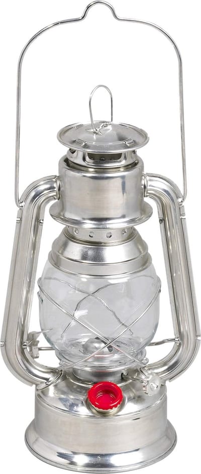 Guillouard 74610 - Olielamp - Lucione 15 0,5 L - Zilver/Hot Tinned