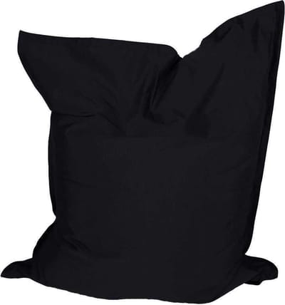 Mr. Lounge - Zitzak met binnenzak – XXL- volwassene – maat L – 140 x 170 – Outdoor Olefin Uni Zwart 2501