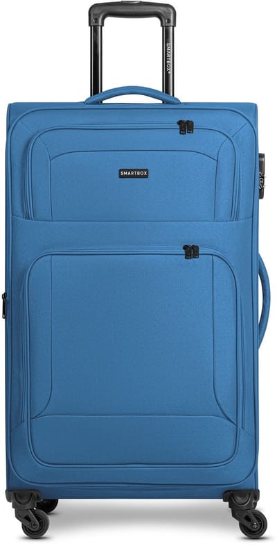 Smartbox Edition 04 4 wielen Trolley 78 cm met uitbreidingsplooi - Zachte bagage - Combinatieslot - slate-blue