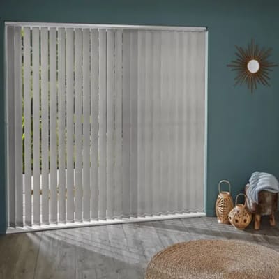 Madeco 3696 Verticale Lamellen Lezerd 5 Stuks Taupe 8,9 X 280 Cm