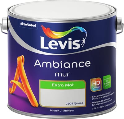 Levis - Ambiance Mur Extra Mat - Quinoa - 2,5 L