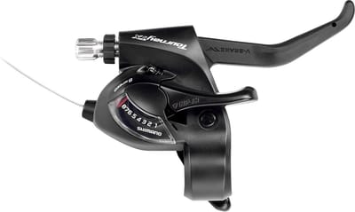 Shifter-/remhendel Shimano Tourney ST-TX800 rechts - 8 speed - 2-vingers - zwart