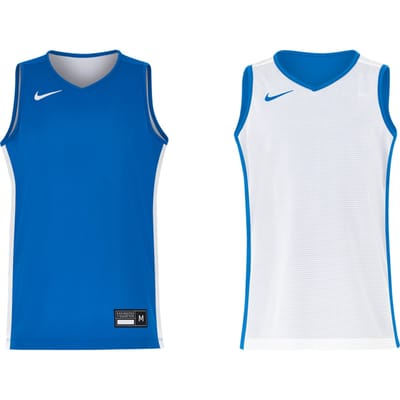 Nike Team25 Basketball Stock Reversible Shirt Kinderen Blauw K463