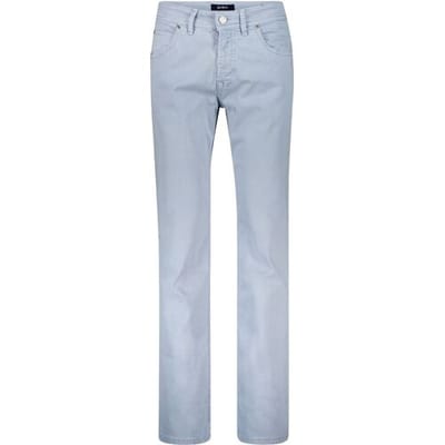 Gardeur Broek Bradley 5-Pocket Move Lite Uni Cool And Soft Stretch Performance Licht Blauw / male