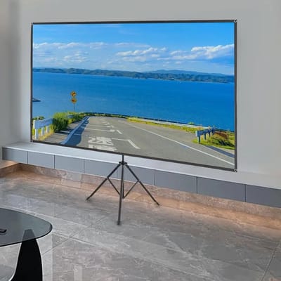 Beamerscherm met Statief - Projectiescherm - Projectiedoek