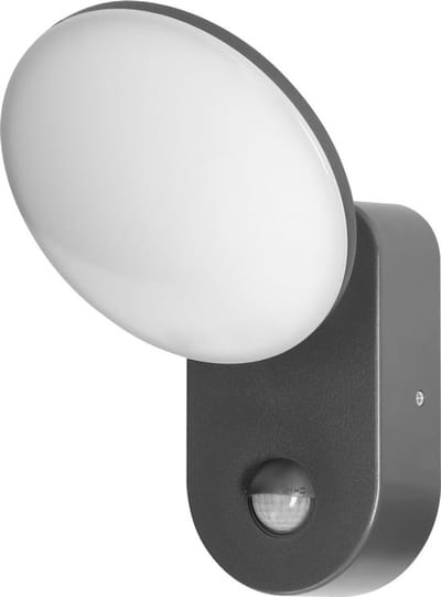 Buitenlamp met Bewegingssensor RIOLIT - Tuinverlichting 4000K - Buitenverlichting met IP65 - Muurlamp 1100lm - Wandlamp buiten - Zwart
