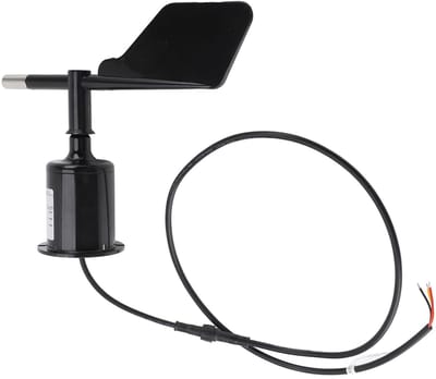 Dailygoods- Windrichting Sensor 360 Graden - Nauwkeurige Meting - Anemometer - Duurzaam ABS - Weerbestendig - Betrouwbare Prestaties