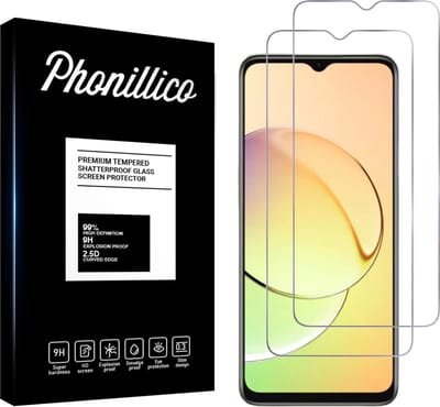Screenprotector voor Realme 10 5G - 2 stuks Beschermglas van glas Transparante glazen schermbeschermfolie
