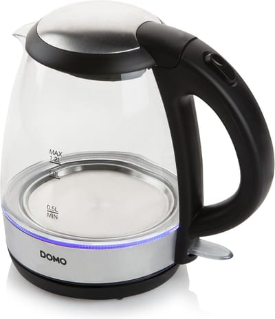DOMO DO9218WK - Waterkoker - 1,2L - Verlicht - Glas