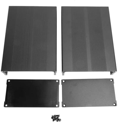 Koelbehuizing van Aluminium voor PCB-bord - Bescherming voor Elektronische Projecten en DIY Instrumenten