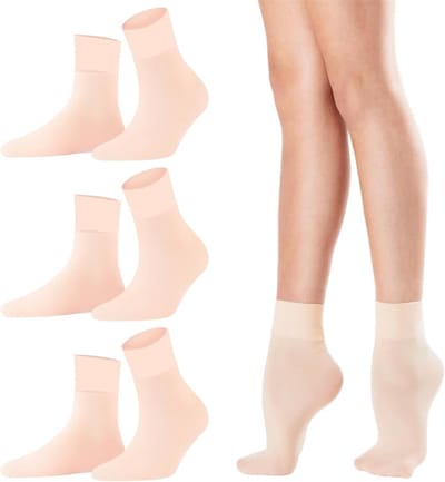 Sokken voor meisjes, zacht, elastisch, naadloos, voor yoga, wedstrijd, ritmische gymnastiek, fitness, sport, maat EU 22-30