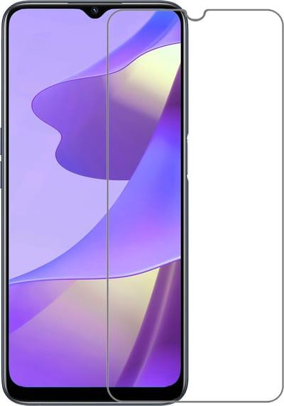 Screenprotector - Geschikt voor OPPO A16s - Extra Sterk - Gehard Glas - Beschermglas - Tempered Glass - Screen Protector