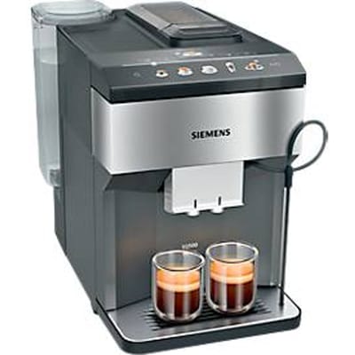 Siemens volautomatische koffiemachine TP516DX3 EQ.500 classic connect, voor bonen, 1500 W, tot 1,9 l/270 g, incl. accessoires, roestvrij staal kleur-zwart