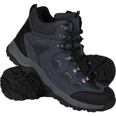 Mountain Warehouse Heren Adventurer Waterdichte Wandelschoenen (Marine)