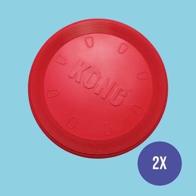 Kong Flyer Hondenfrisbee | Rood