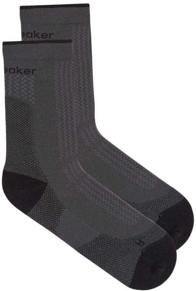 Sok Icebreaker Women Merino Hike+ Ultralight Crew Obsidian/Black-Schoenmaat 41 - 43
