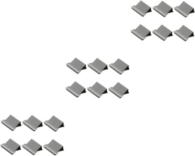 Nietmachine Clips - Papier Bevestigers - Documenten Organiseren - Herbruikbaar Metaal - 150 Stuks - Zilver