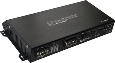 AUDIO SYSTEM 2 kanaals / mono versterker 2 x 400W RMS RADION SERIES / AUTO Versterker