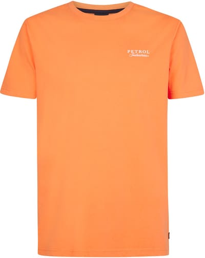 Petrol Industries - Heren t-shirt - Oranje Shirt - Koningsdag Kleding - Oranje - Maat M