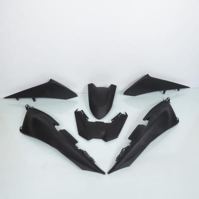 TNT-kuipset voor Yamaha 530 Tmax-scooter 2017 tot 2019, 15-delig, matzwart, nieuw