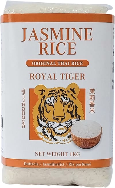 Royal Tiger Jasmijnrijst 10 x 1 kg