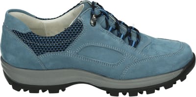 waldlaufer - 471000-H-Holly - Dames veterschoenen - Kleur: Blauw - Maat: 40.5