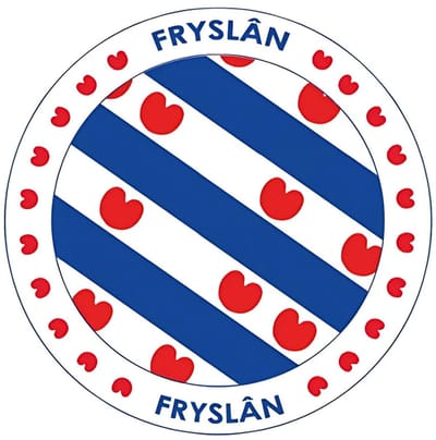 Bierviltjes Friesland - 25x stuks - thema - versiering - onderzetter