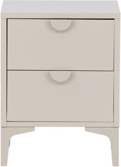 Svea - Salvo nachtkastje - 2 laden - beige