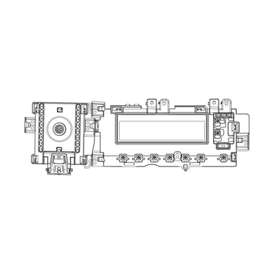 AEG gebruikersinterface-bord, set, S.8,P10,TD,WS 8089959624