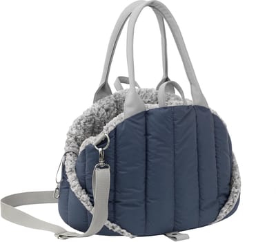 Huisdier Draagtas - Transporttas Honden - Veilig Reizen - 3-in-1 Functionaliteit - 38x24x28 cm - Marineblauw