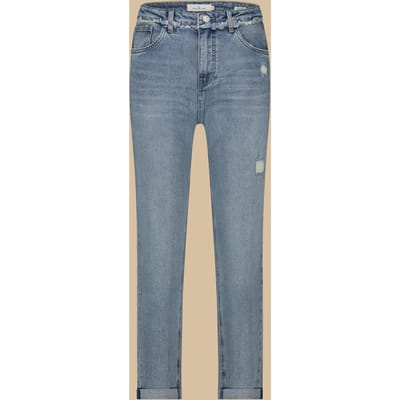 Circle of Trust Scottie Denim Ball Blue Wash Maat: W25 | Straight Broeken Outlet | Dames | Blauw
