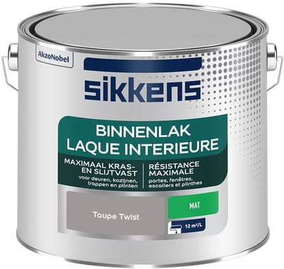 Sikkens - Binnenlak Mat - Taupe Twist - Mengverf - 2,5 L