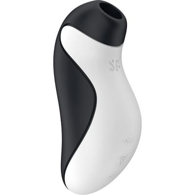 Satisfyer, vibrator, drukgolfvibrator, 'Orca', 11,5 cm, 2 apart regelbare motoren, waterdicht (IPX7), ergonomisch design