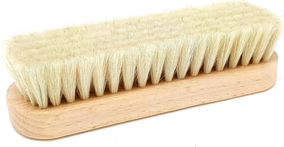 Zachte Geitenhaarborstel voor Hoogglans Polijsten - Houten Behuizing - Made in Duitsland