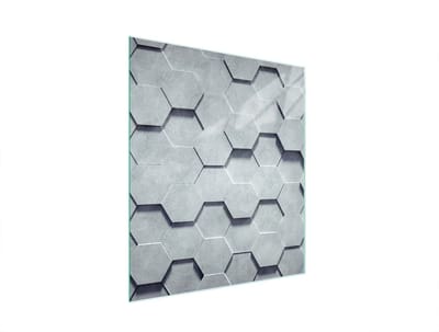 TMK ArtDeko - Snijplank Glas - 45x52 cm - Veilig - Modern