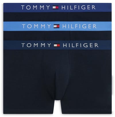 Tommy Hilfiger 3P Trunk Wb Boxershorts - Fashion Wear - Volwassen