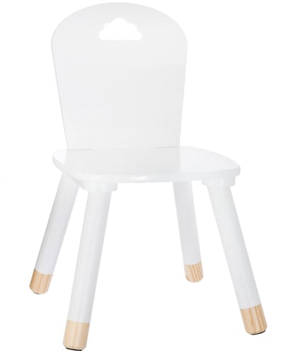 Sphera Kinderstoel Wit - 50x30x30 cm