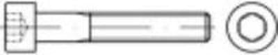 TOOLCRAFT TO-5371935 Cilinderschroeven M2,5 16 mm Binnenzeskant (inbus) ISO 4762 RVS A2 100 stuk(s)