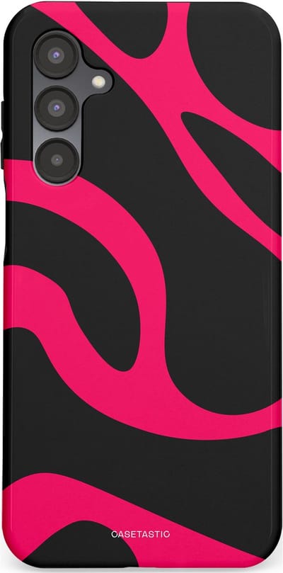 Casetastic Hoesje Geschikt voor Samsung A16 - Stijlvolle Beschermende Duo-layer Case - Hotpink Camoprint