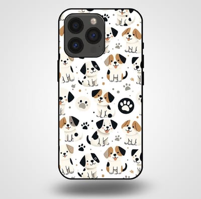 Smartphonica Telefoonhoesje voor iPhone 13 Pro met honden opdruk - TPU backcover case honden design geschikt voor iPhone 13 Pro