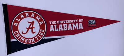 Alabama Crimson Tide - NCAA - Vaantje - American Football - Sportvaantje - Wimpel - Vlag - Pennant - Universiteit - Ivy League amerika - 31 x 72 cm