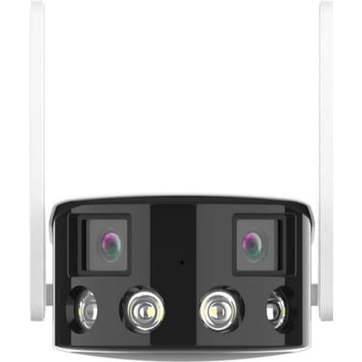 5K HD EU WIFI IP-camera 9MP 8X hybride zoom Auto Tracking PTZ-camera Buiten Drie lens Dual Screen Beveiligingscamera 4K-bewaking 4MP NO Card