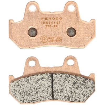 Plaquette de frein Ferodo pour Moto Honda 125 Cb Td 1982 à 1988 AV / FDB244ST Neuf
