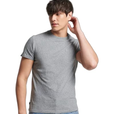 Superdry Heren tshirt Geborduurd Vintage Logo-T-shirt van biologisch katoen